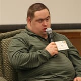downie with mic