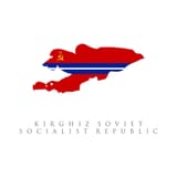 kirghiz-soviet-socialist-republic-flag-map-isolated-on-white-background-free-vector