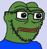 2075 - animal concerned frog frown glasses green green_skin pepe soyjak stubble variant_classic_soyjak