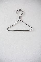 empty-minature-wire-clothes-hanger