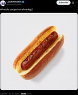 hot dog toppings