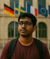 Brown Man In Europe