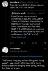 europeans tipping