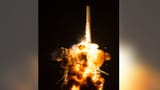 dramatic photos of antares rocket explosion october 2014