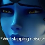 wet slapping noises