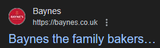BAYNE