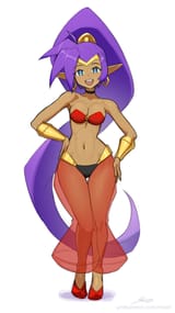 Shantae standing 1 - revenantart