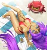 Shantae red bikini - revenantart