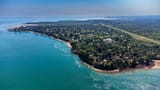 13815121-Aerial-of-Bubaque-island-Bijagos-archipelago-Guinea-Bissau-West-Africa-Africa