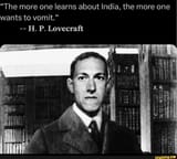 india5 lovecraft on india