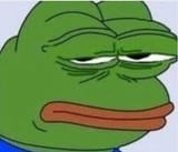 unamused pepe
