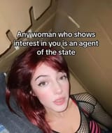 woman who shows interest