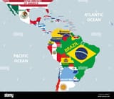 vector-part-of-world-map-with-region-of-latin-american-countries-mixed-with-their-national-flags-2A689HF