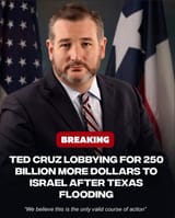 USA ted cruz texas flooding