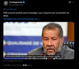 PGR arquiva pedido para investigar Lupi e Queiroz