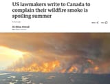 canada wildfire complaint