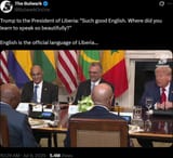 USA trump liberia english