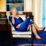painting bill clinton