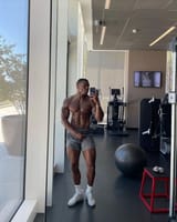 young-black-man-exercising