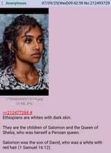 She&#039;s Indian, not Ethiopian