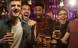 lads avin a drink