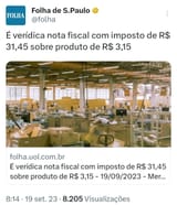 verídica - imposto
