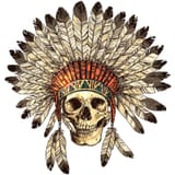 sticker-indiana-headdress