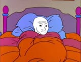 feels in bed