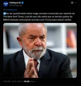 Lula diz que não sabia