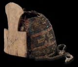 Helmet with wood insignia - Pica Tarapacá (1000-1400 d.C.)