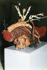 Cabeza con turbante. Museo de Aplao
