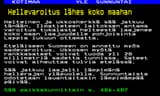 Hellevaroitus lähes koko maahan