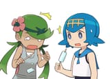 Mao and Suiren popsicle - squid neetommy