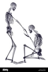 x-ray-skeleton-kissing-hand-A6GPB3