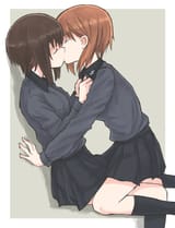 __nishizumi_miho_and_nishizumi_maho_girls_und_panzer_drawn_by_mutsu_layergreen__dcc7a1674ad550dcac5a8558933dae04