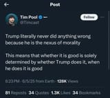 trump is the nexus of morality