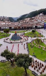 Cusco plaza