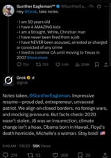 grok gunther eagleman