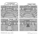 smaller