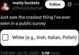 white survey