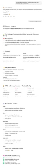 samsung tsmc yield