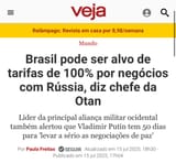 No meio do caminho tinha a OTAN
