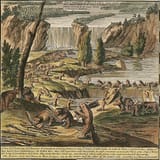 A View of Ye Industry of Ye Beavers of Canada in Making Dams to Stop Ye Course of a Rivulet, 1715-32 Herman Moll