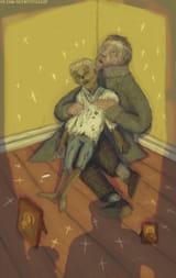 funny clock man bad ending