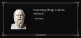 i am the modern socrates