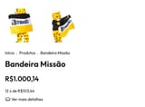 bandeira de o missão