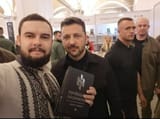 Jew Zelensky with the main neonazi