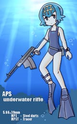Suiren APS underwater rifle