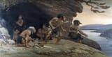 Neanderthal_Flintworkers_(Knight,_1920)