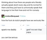 The dutch